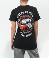 A Lost Cause Cheers To Hell Black T-Shirt