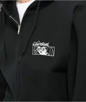 A Lost Cause Comic Black Zip Hoodie