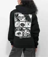 A Lost Cause Comic Black Zip Hoodie