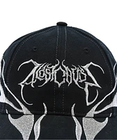 A Lost Cause Cursed Black Strapback Hat