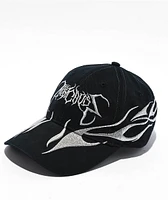 A Lost Cause Cursed Black Strapback Hat