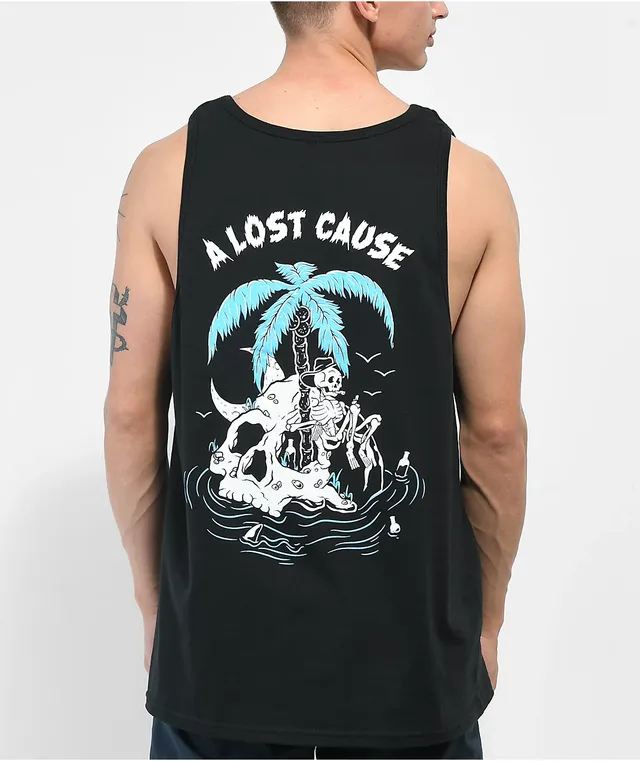 A Lost Cause Party Time V2 Black Tank Top