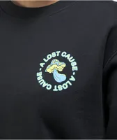 A Lost Cause Don't Trip Black Crewneck Sweatshirt