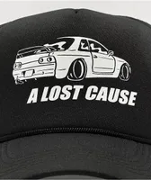 A Lost Cause Drift Black Trucker Hat