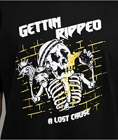 A Lost Cause Getting Ripped Black T-Shirt