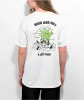 A Lost Cause High And Dry White T-Shirt