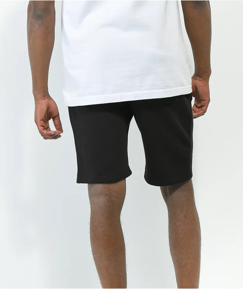 A Lost Cause High Voltage Black Sweat Shorts