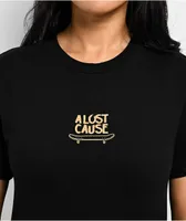 A Lost Cause Keep Rollin Black T-Shirt