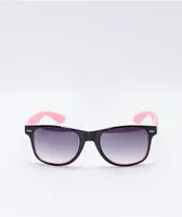 A Lost Cause Lined Black & Pink Sunglasses