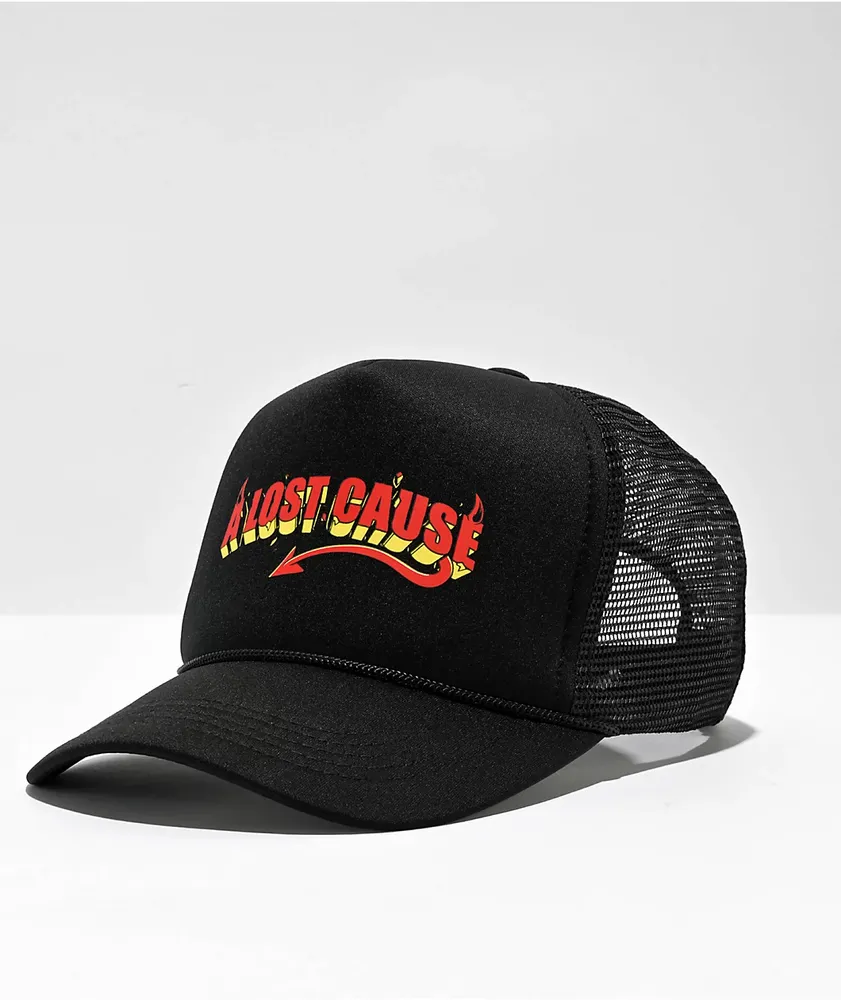 A Lost Cause Little Devil Black Trucker Hat