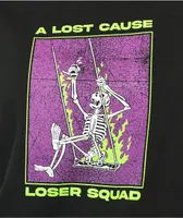 A Lost Cause Loser Squad Black T-Shirt