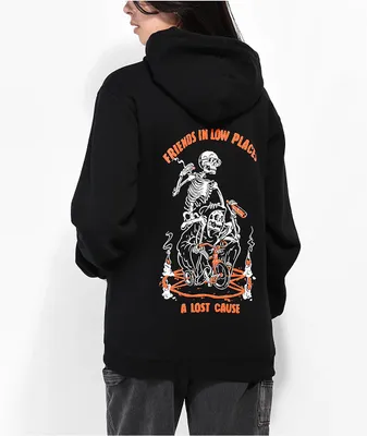 A Lost Cause Low Places Black Hoodie