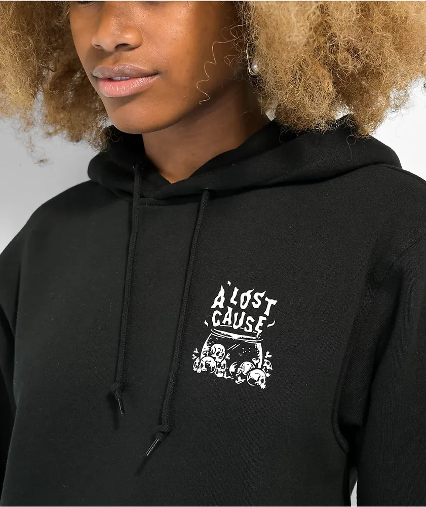 A Lost Cause Miss Hating You Black Hoodie