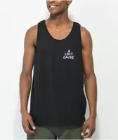 A Lost Cause Neon Death Black Tank Top