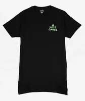 A Lost Cause Neon Death V2 Black T-Shirt