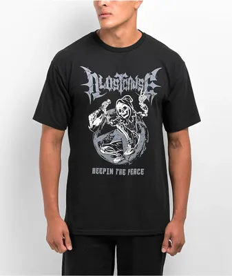 A Lost Cause Peace Keeper Black T-Shirt
