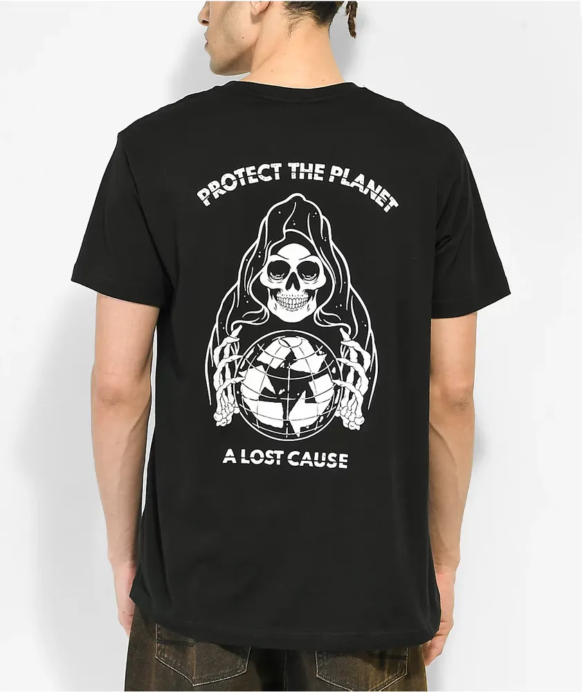 A Lost Cause Protect The Planet Black T-Shirt