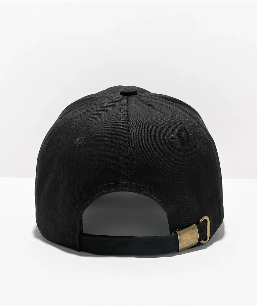 A Lost Cause Razor Black Strapback Hat