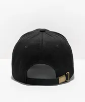 A Lost Cause Razor Black Strapback Hat