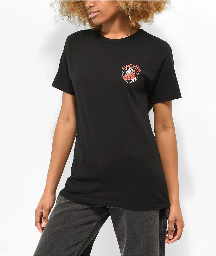 A Lost Cause Ride Or Die Black T-Shirt