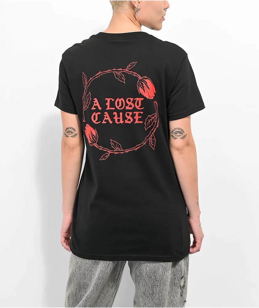 A Lost Cause Rouge V2 Black T-Shirt