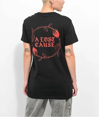 A Lost Cause Rouge V2 Black T-Shirt