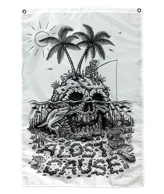 A Lost Cause Skull Island Banner