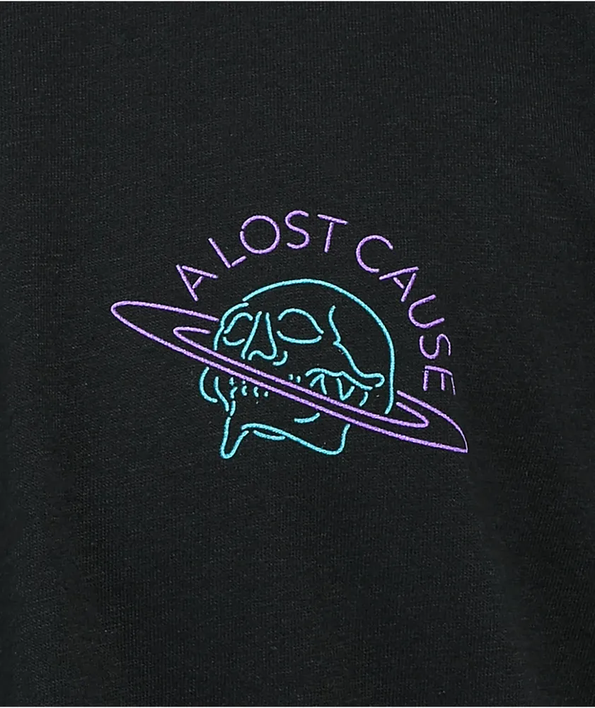 A Lost Cause Spaced Out Black T-Shirt