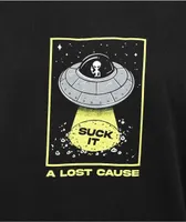 A Lost Cause Suck It Black T-Shirt