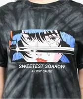 A Lost Cause Sweetest Sorrow Black Tie Dye T-Shirt