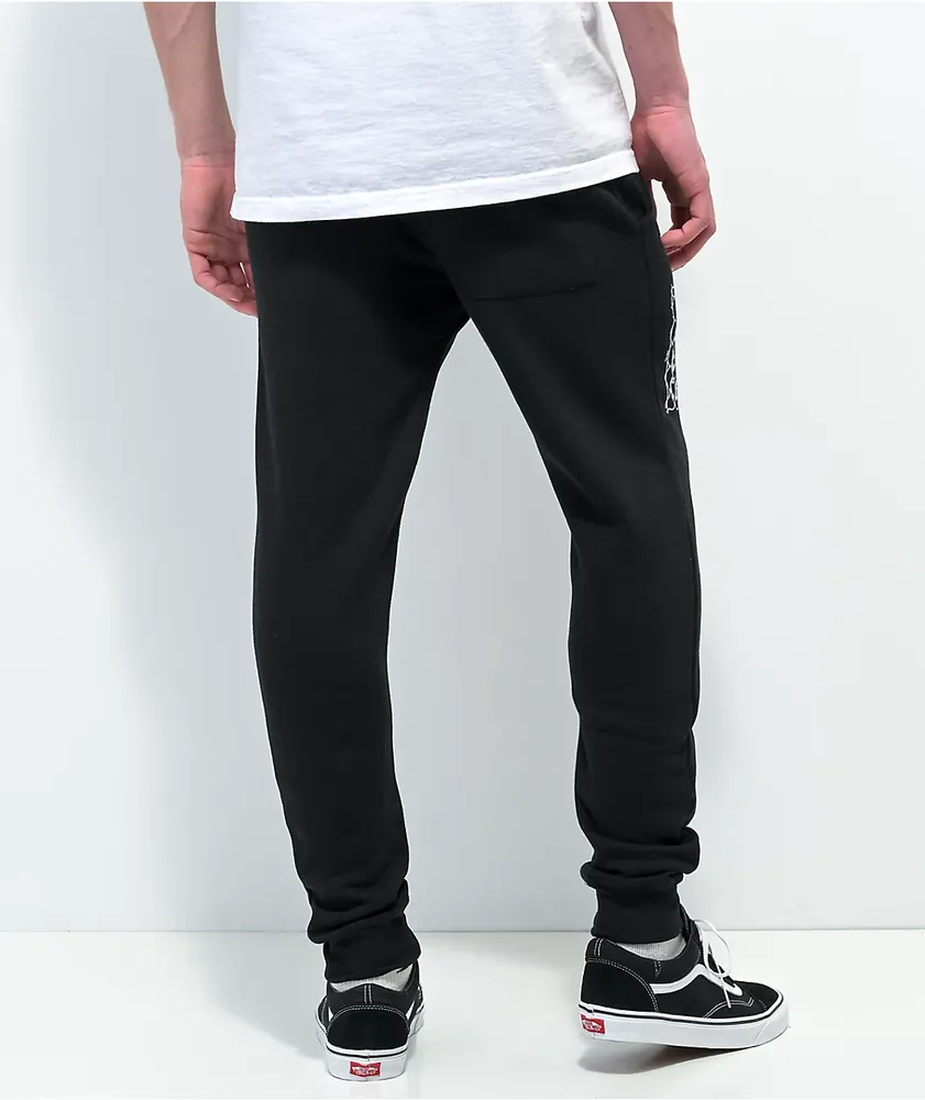 A Lost Cause Til Death Black Sweatpants