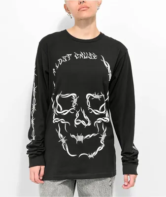 A Lost Cause Wired Black Long Sleeve T-Shirt