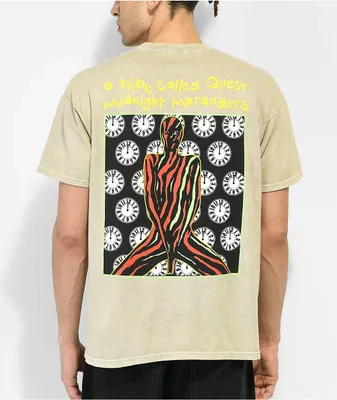 A Tribe Called Quest Midnight Mauraders Sand Wash T-Shirt