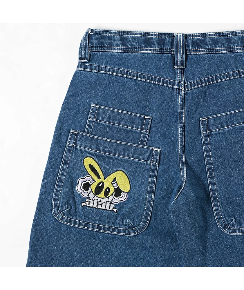 A.LAB  Kids Mega Shant Reboot Denim Shorts