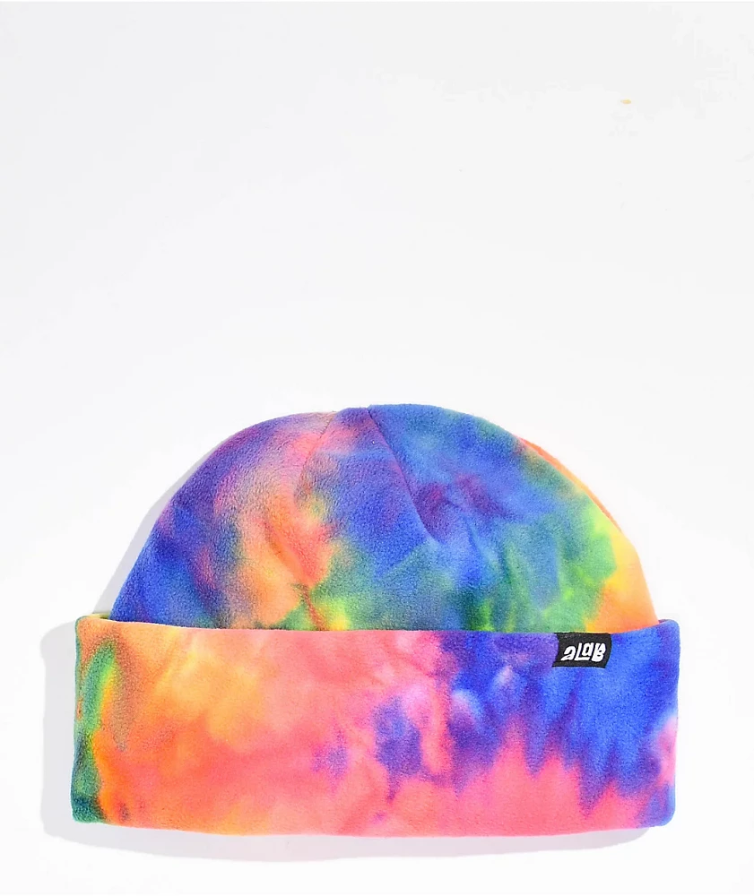 A.LAB 4Square Rainbow Fleece Beanie