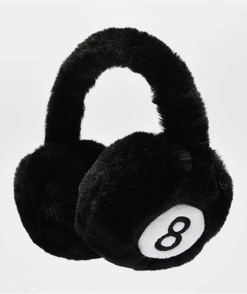 A.LAB 8 Ball Black Earmuffs