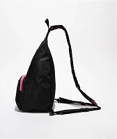 A.LAB Amaya Black & Pink Sling Bag