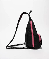 A.LAB Amaya Black & Pink Sling Bag