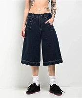 A.LAB Analog Star Turntable Denim Shorts