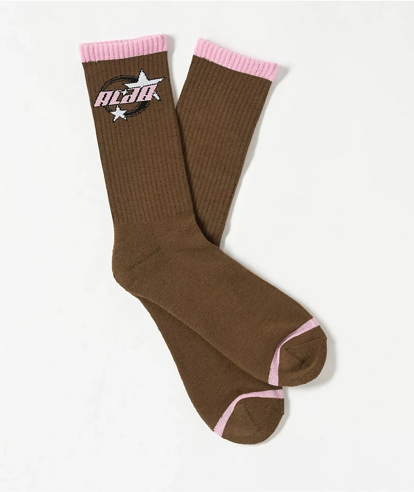 A.LAB Astro Bison Crew Socks