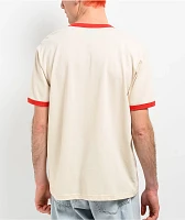 A.LAB Astro Cream Ringer T-Shirt