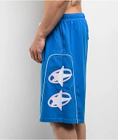 A.LAB Bass Jellyfish Blue Board Shorts