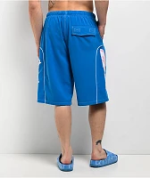 A.LAB Bass Jellyfish Blue Board Shorts