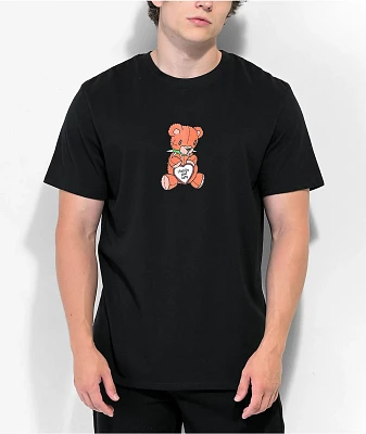 A.LAB Bear Don't Care Black T-Shirt