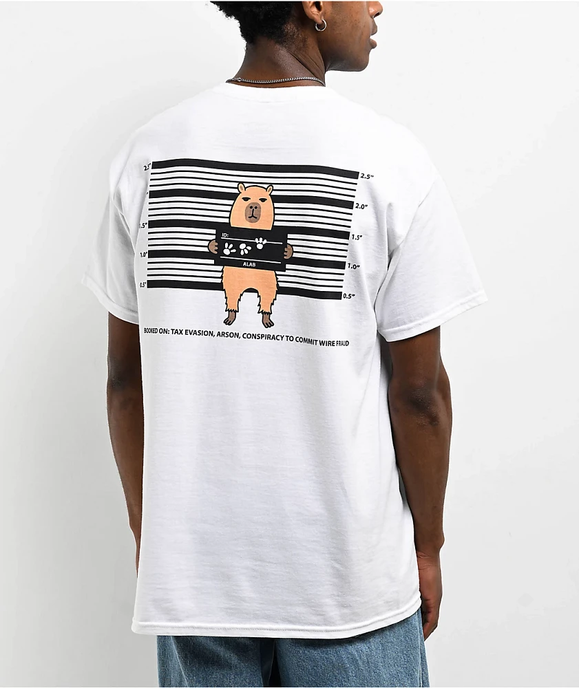 A.LAB Booked White T-Shirt