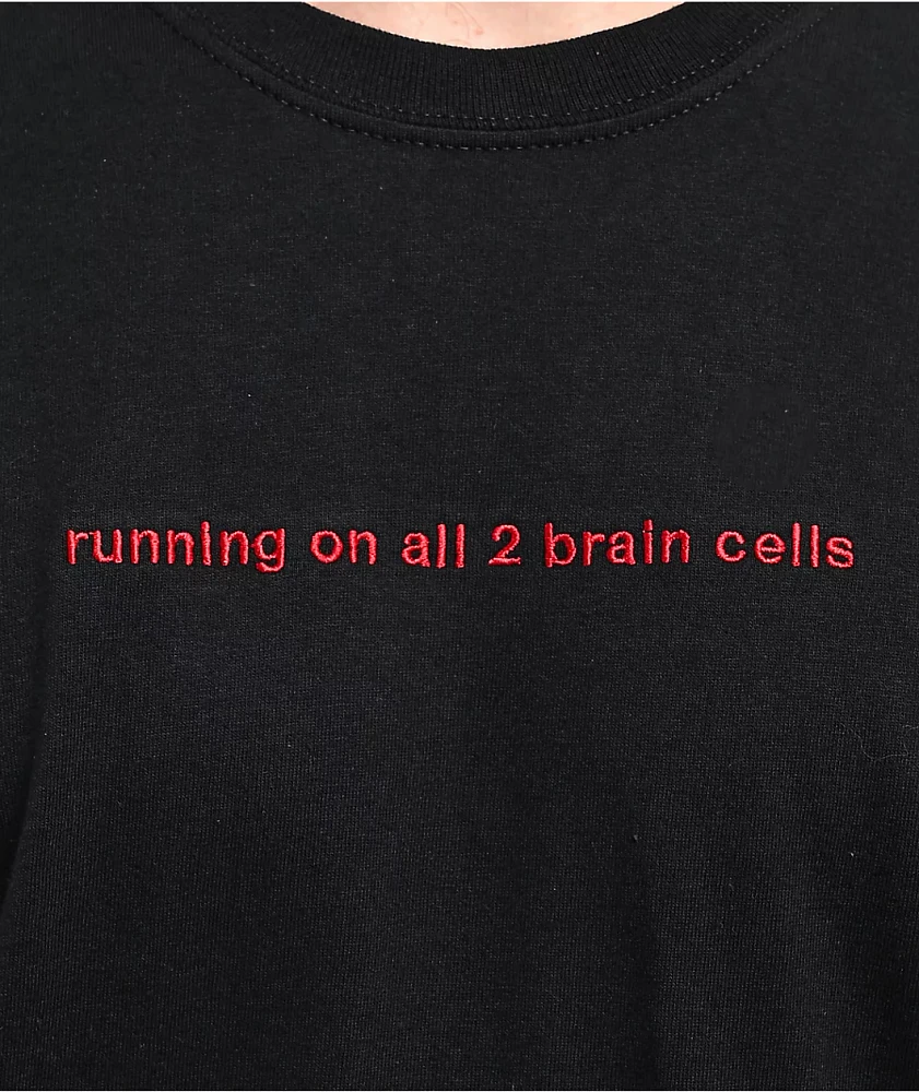 A.LAB Brain Cells Black T-Shirt