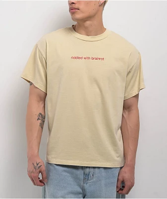 A.LAB Brainrot Natural T-Shirt