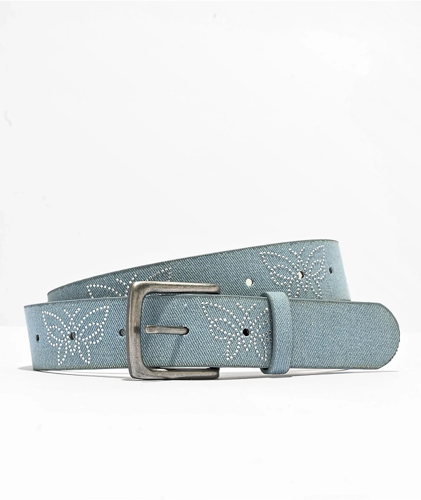 A.LAB Britney Light Blue Denim Belt