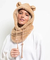 A.LAB Brown Plush Bear Snood