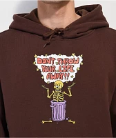 A.LAB Bucket Of Bones Brown Hoodie